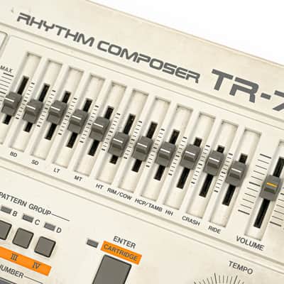 Roland TR-707 Drum Machine w/ Power Supply - Old School Hip Hop Icon image 7