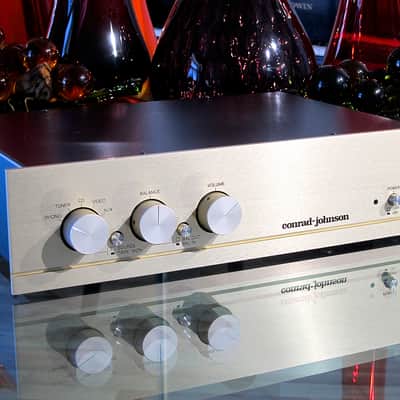 Vintage 1980s Conrad-Johnson PV-10 Tube Pre Amp Amplifier All Original Near Perfect Condition image 12