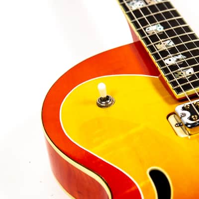 Yamaha Super Custom Hollow-body Owned by Brian Setzer image 11