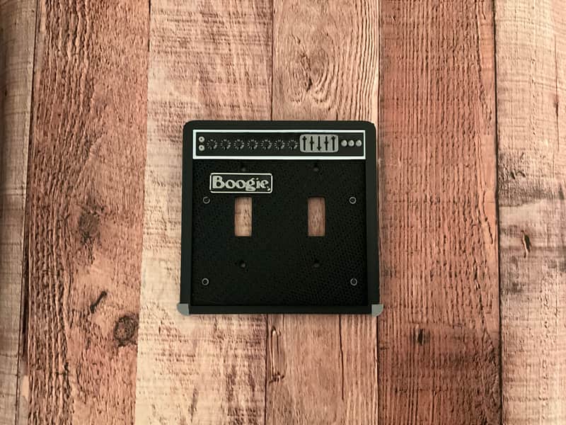 Mesa Boogie-inspired 2 switch wall plate 2024 image 1