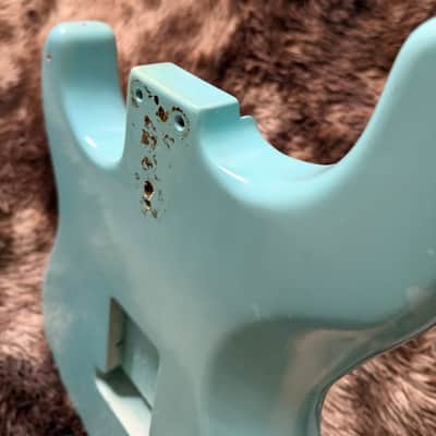 1978 Fender Stratocaster 3-Bolt Body - Sonic Blue Refin image 12