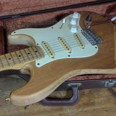 Hondo II Professional Stratocaster Made In Japan 1970's-Natural-Post Lawsuit image 8