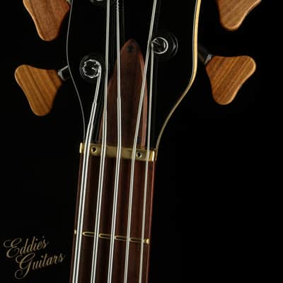 2023 Warwick Custom Shop Masterbuilt Infinity Flamed Maple 5 String - Natural Transparent High Polish image 7