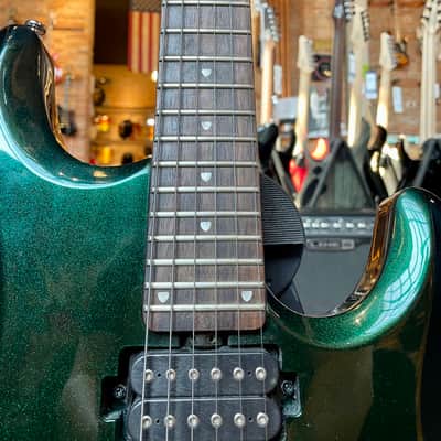 Sterling by Music Man - JP60 RW - John Petrucci Signature + Di Marzio Pickup - Mystic Green image 4