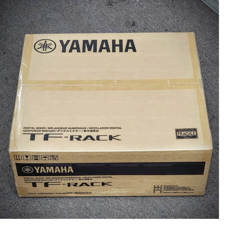 Yamaha TF-RACK 16-Channel Digital Rackmount Mixer with Touchscreen TFRACK Un-Used In box with paperwork image 1