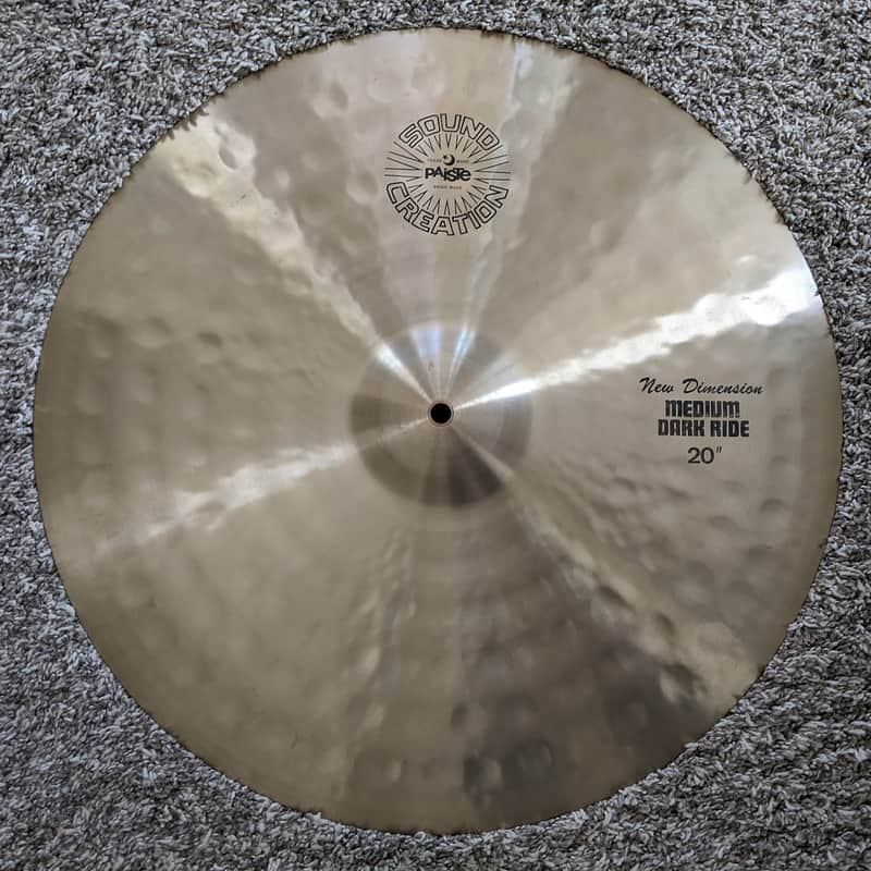 Paiste 20" Sound Creation New Dimension Dark Medium Ride Cymbal image 1