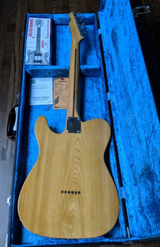 Greco TL-800 Super Real Telecaster Original Hang Tags And