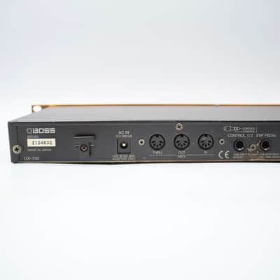 Boss GX-700 Guitar Effects Processor Rear Input Not Work With Power Supply Made in Japan ZI54632 image 8