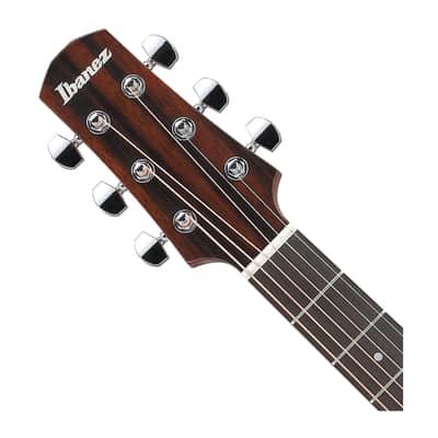 Used Ibanez AAD51CE Acoustic-Electric Guitar - Dark Violin Sunburst High Gloss image 4