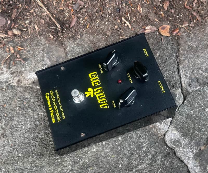Electro-Harmonix Big Muff Pi V7 (Black Russian) 1998 - 2009 - Black image 1