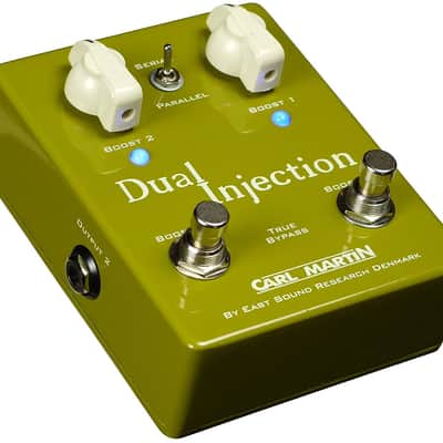 Carl Martin Duel Injection Guitar Distortion Effects Pedal image 2