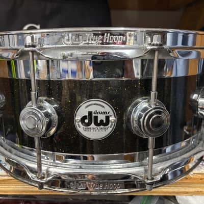 DW Edge 6.5x14 Snare Drum Black Sparkle image 5