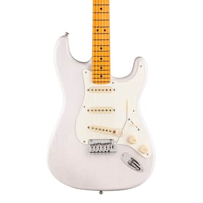 Fender American Ultra Luxe Vintage '50s Stratocaster Maple White Blonde w/case image 1