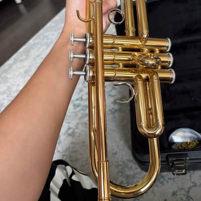 Yamaha YTR-200ADII Advantage Standard Bb Trumpet 2010s - Brass image 5