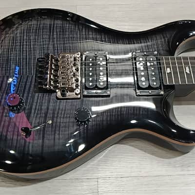 PRS SE Custom 24 Floyd CHCB - Charcoal Burst image 3