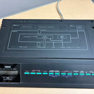 !!SERVICED!! Yamaha TX7 FM Expander 1985 - Black image 2