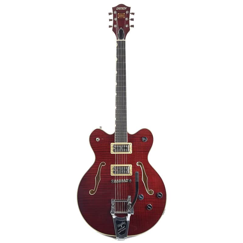 Gretsch G6609TFM Players Edition Broadkaster with Flame Maple Top image 1