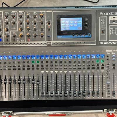 Soundcraft Si Impact 32-Channel Digital Mixer 2010s - Black / In Gator Road case image 4