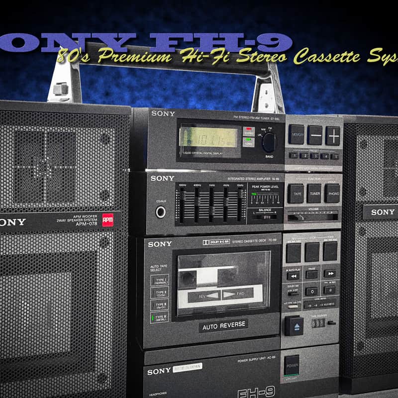 80’s Sony FH-9 Gray
