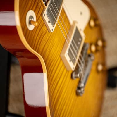 Gibson Custom Shop Historic Les Paul Standard VOS Reissue - Honey Burst SUPER-FLAMED TOP! image 15