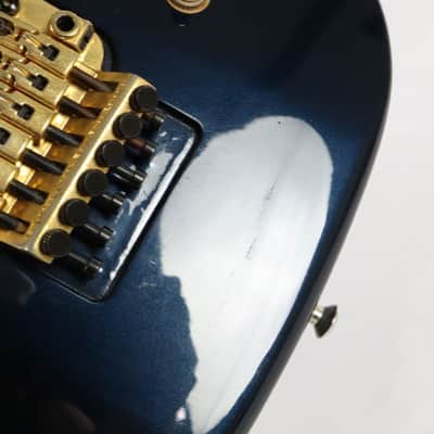1980's Aria Pro II MA-800 Gemi Taylor Super MA Metallic Blue Electric Guitar Matsumoku Japan Rare! image 12