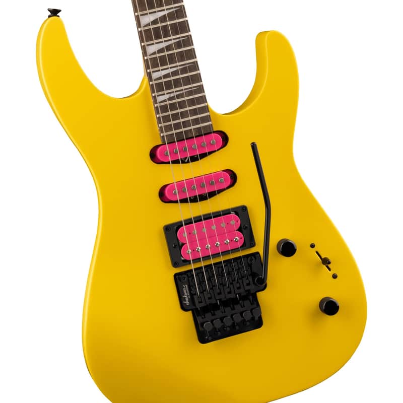 Jackson X Series Dinky DK3XR HSS - Caution Yellow image 1