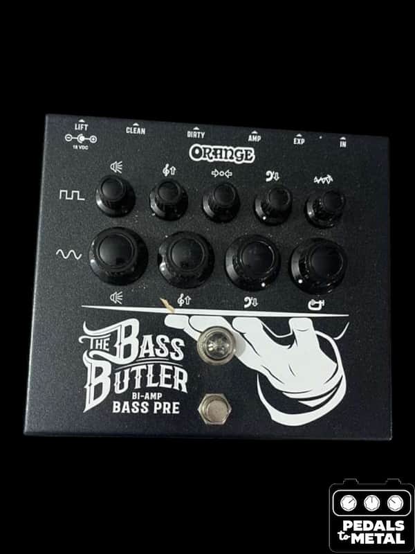Orange Bass Butler Bi-Amp Bass Preamp Pedal 2020 - Dark Grey Steel - X18449 image 1