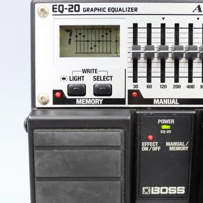 Boss EQ-20 Graphic Equalizer Advanced EQ Guitar Effect Pedal image 3