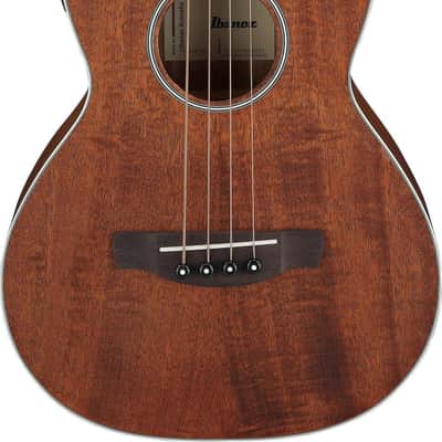 Ibanez PNB14E-OPN PN Performance Acoustic Bass 4-String - Open Pore Natural Mahogony image 7
