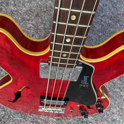Gibson EB-2D 1968 - Cherry Red image 3