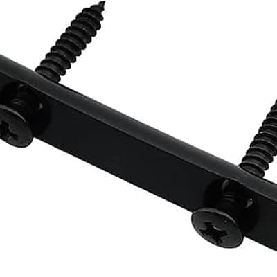 43mm Brass Bass String Retainer Bar for 4-String Electric Bass, Black image 2