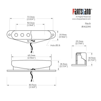 WSC Vintage Tele Pickups image 5
