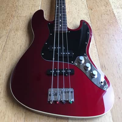 Fender Aerodyne Jazz Bass 2006-08 Old Candy Apple Red image 12