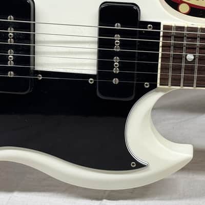 Gibson 50th Anniversary Pete Townshend Signature Model SG Guitar with Case 2011 - Polaris White image 6