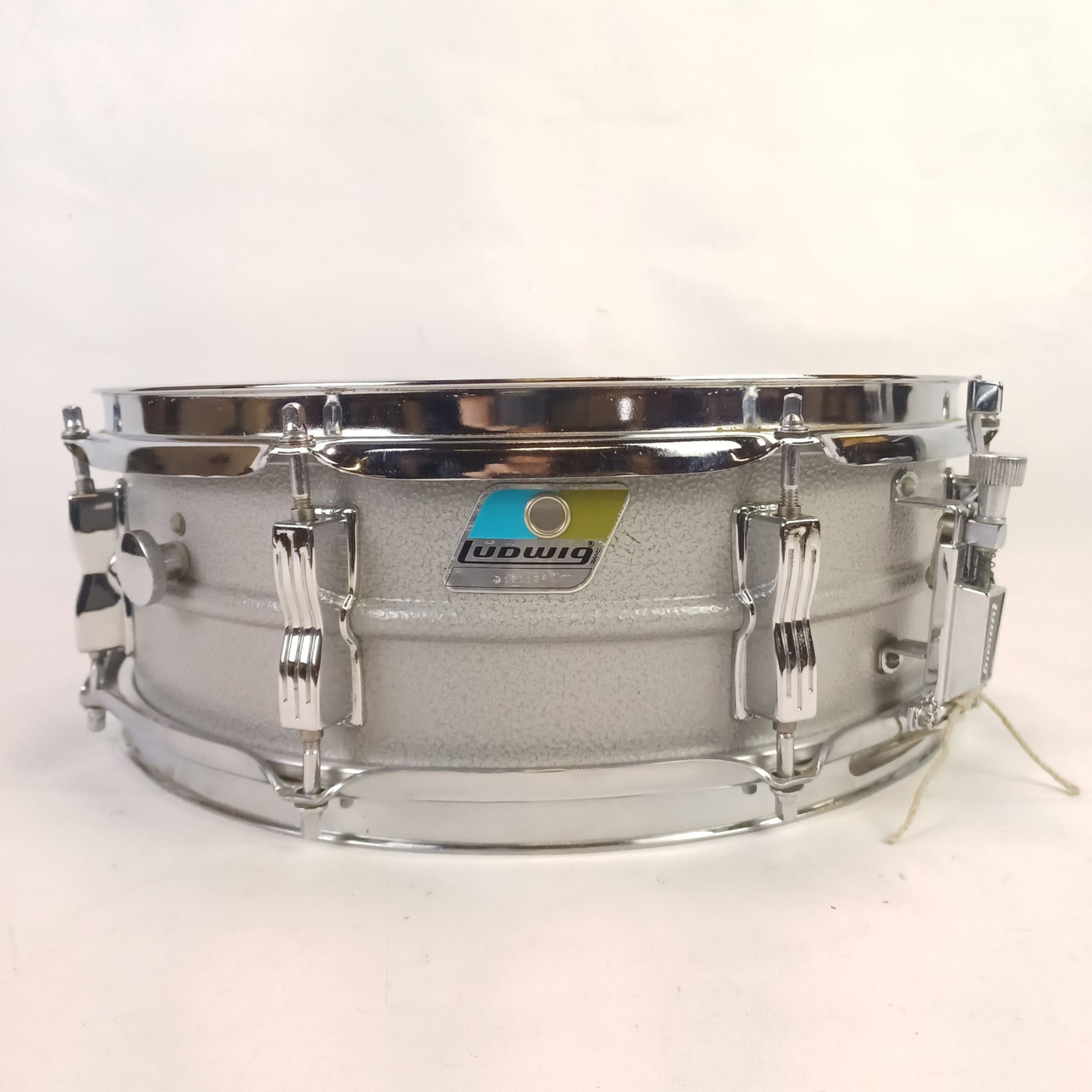 Ludwig 5x14"Acrolite Snare Drum B/O 80s Aluminum Shell Vintage USA #3121124 8Lug — main photograph