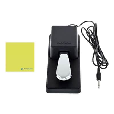 Kawai ES920 88-Key Digital Piano, Snow White Bundle with Kawai F-10H Damper Pedal and Liquid Audio Polishing Cloth image 2