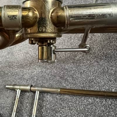vincent bach stradivarius Model 42 Vintage Elkhart Tenor Trombone – ca. 1969 – F Attachment 1969 image 12