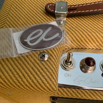 Fender EC Vibro-Champ Eric Clapton Signature 5-Watt 1x8" Guitar Combo 2012 - 2015 - Tweed & Amptown Flightcase image 5