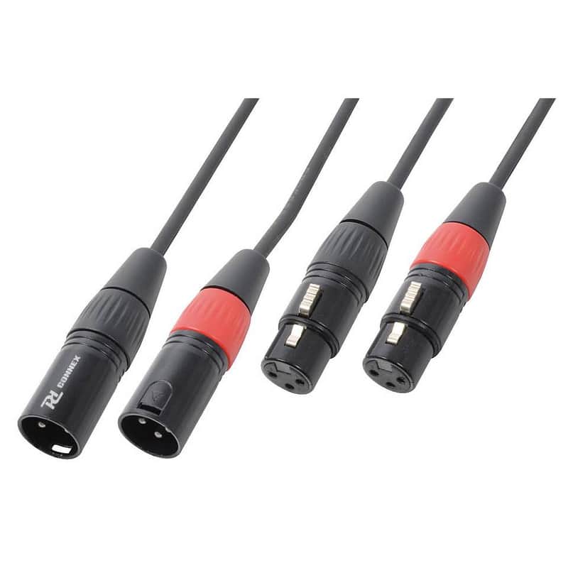 Pd Connex Cx60 6 Cable 2 Xxlr M 2 Xxlr F 6.0 M image 1