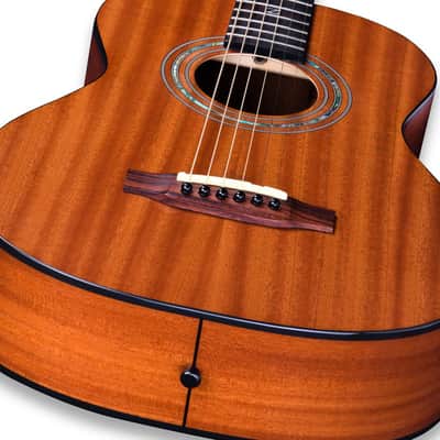 Zager Travel Guitar 2022 Mahogany image 5