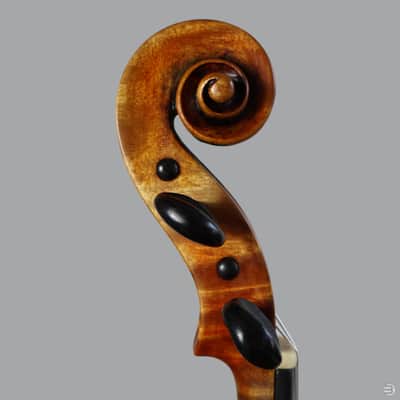 Fine Handmade Violin c.1900 – Joseph Guarnerius fecit Cremonae anno 1746 – Powerful Tone, Fully Restored image 12