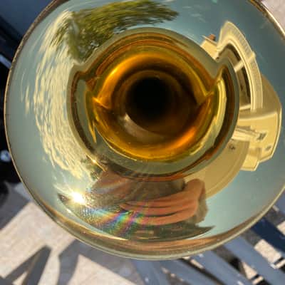 Yamaha YTR-200ADII Advantage Standard Bb Trumpet 2010s - Brass image 3