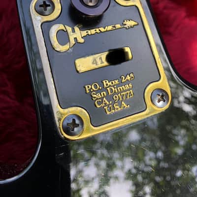1984 Charvel Shazam Lightning Bolt Star Bass, San Dimas Era USA MADE ORIGINAL image 6