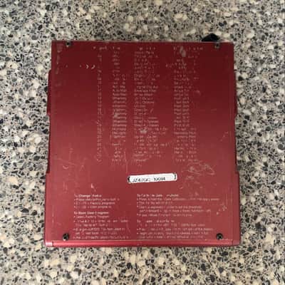 DigiTech XP-100 Whammy Wah 1997 - 1999 - Red image 6