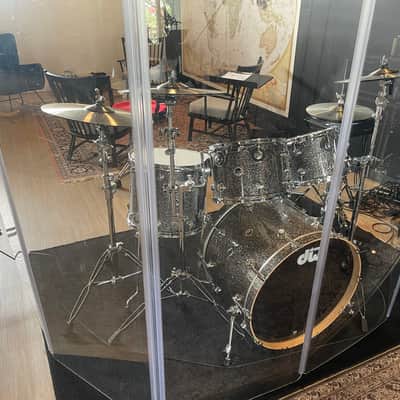 DW DWe Acoustic/Electronic Convertible 10/12/16/22/6.5x14" 5pc Drum Kit with Electronic Cymbals & Hardware 2023 - Present - White Marine Pearl image 3