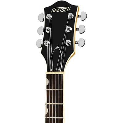 Gretsch G2655 Streamliner Center Block Jr. Double-Cut Guitar with V-Stoptail, Laurel Fingerboard, Village Amber TGF33 image 6