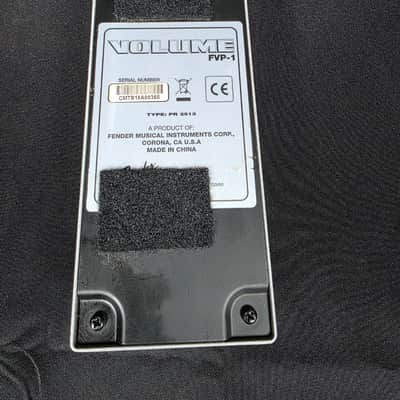 Fender FVP-1 Volume Pedal 2010s - Silver image 2
