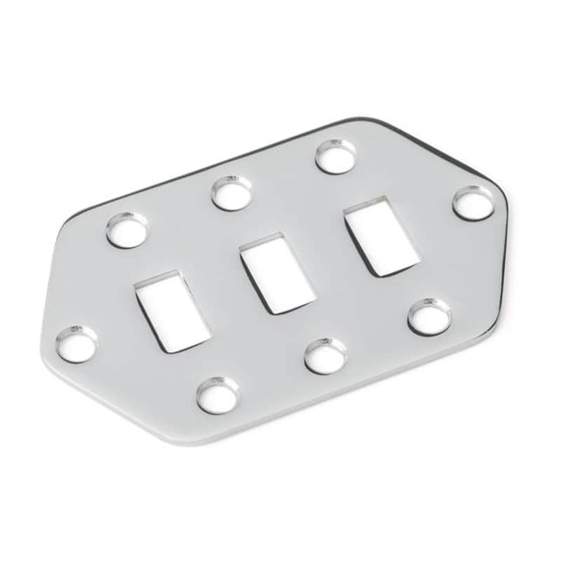 Fender Jaguar Pickup Selector Switch Control Plate Chrome 0010611000 image 1