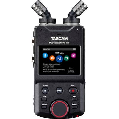 Tascam PORTACAPTURE X6 32-Bit 6-Channel Multitrack Field Recorder image 1