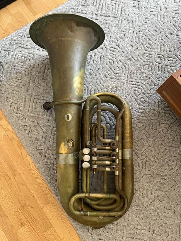Large vintage Lignatone Tuba image 1